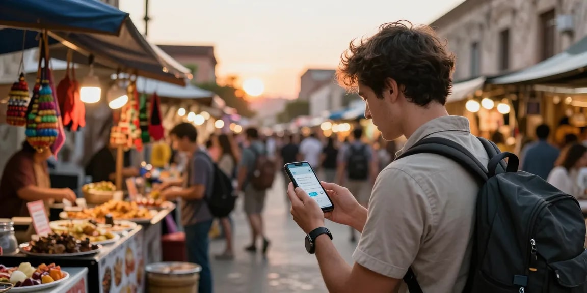 Discover exclusive eSIM deals with airalo esim.coupons at vibrant city markets