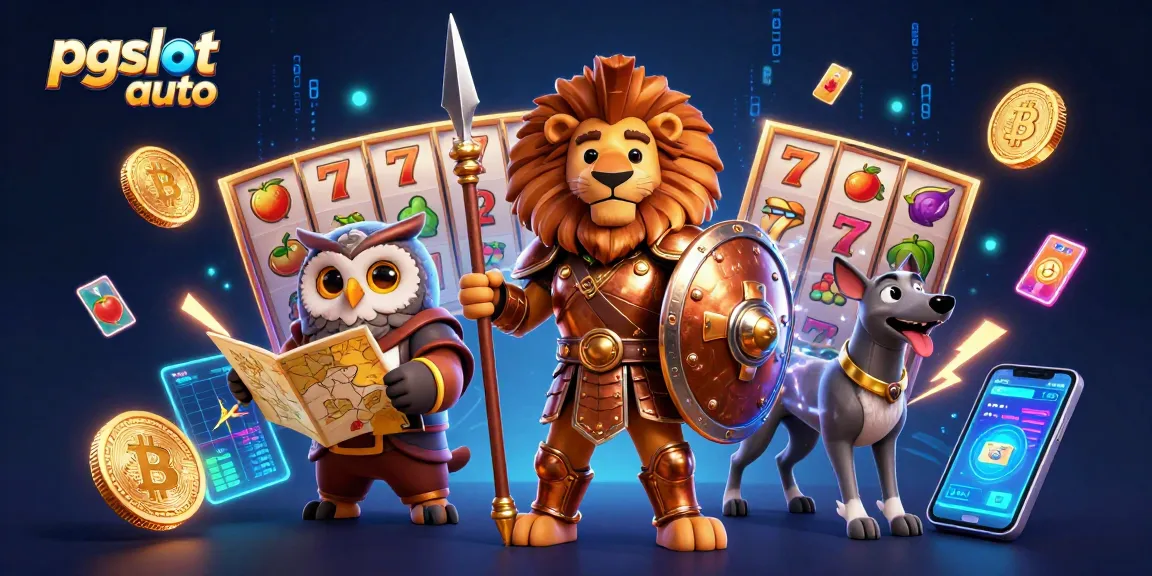 Experience the excitement of pgslot auto with dynamic slot reels and vibrant characters.