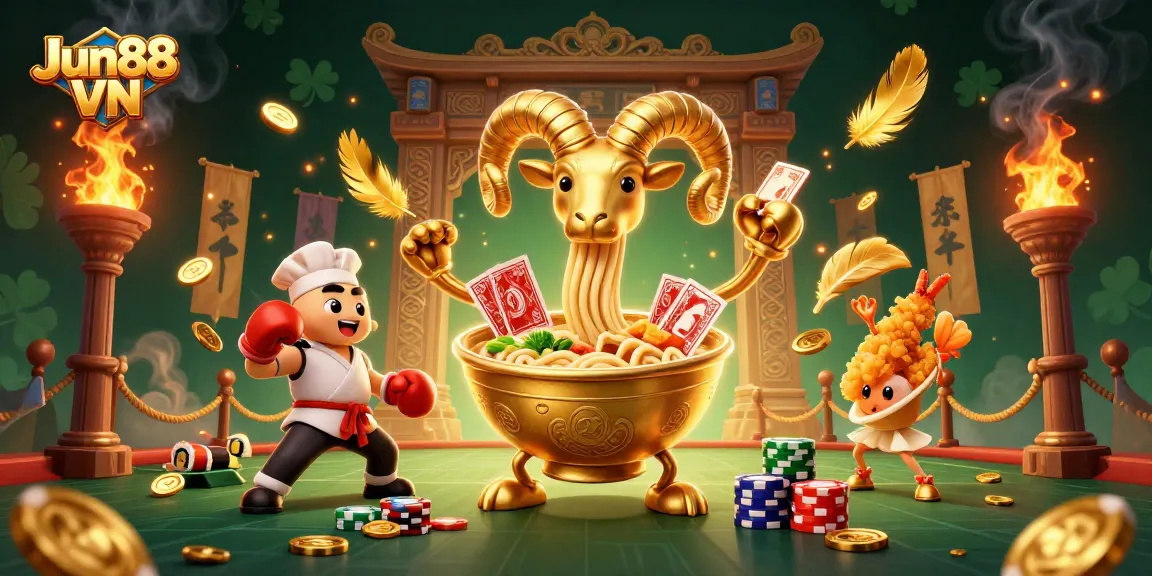 Experience thrilling gameplay at Jun88 VN with colorful characters and dynamic gambling elements.