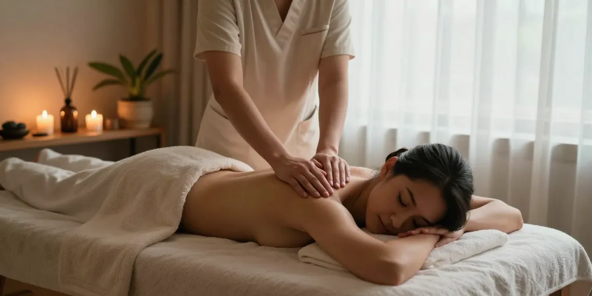 Relaxing Swedish massage experience at makangs.com spa, featuring tranquil atmosphere and skilled therapist.