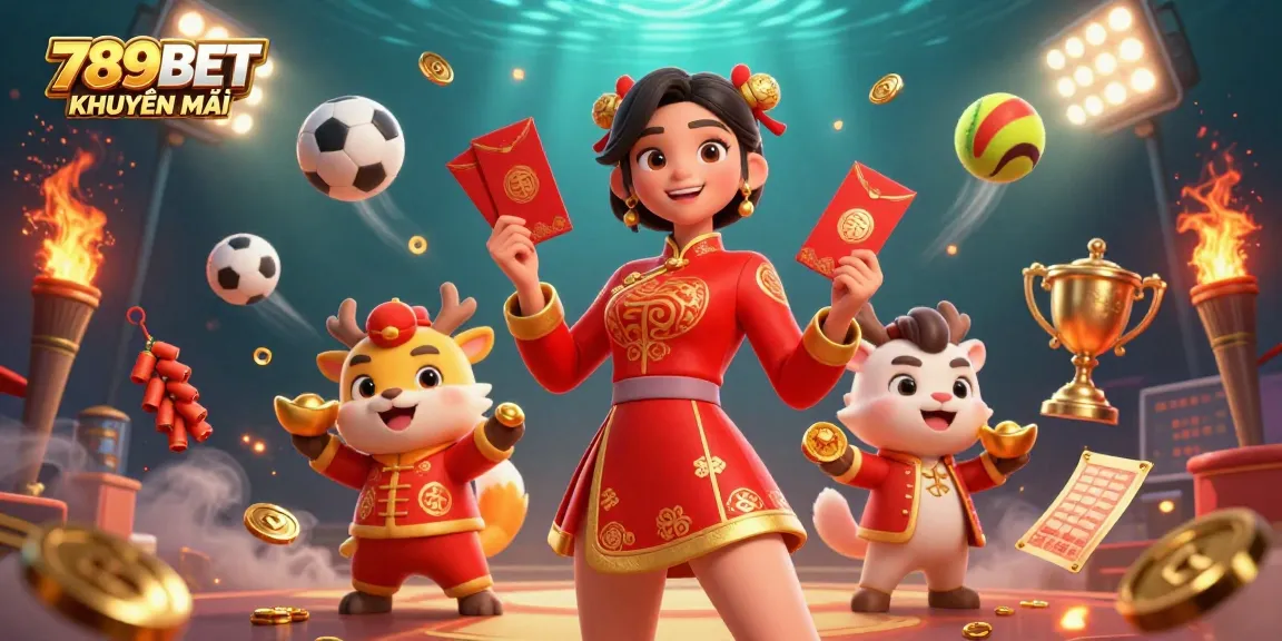 Experience premium Casino promotions with 789BET KHUYN MI, showcasing vibrant gaming elements.