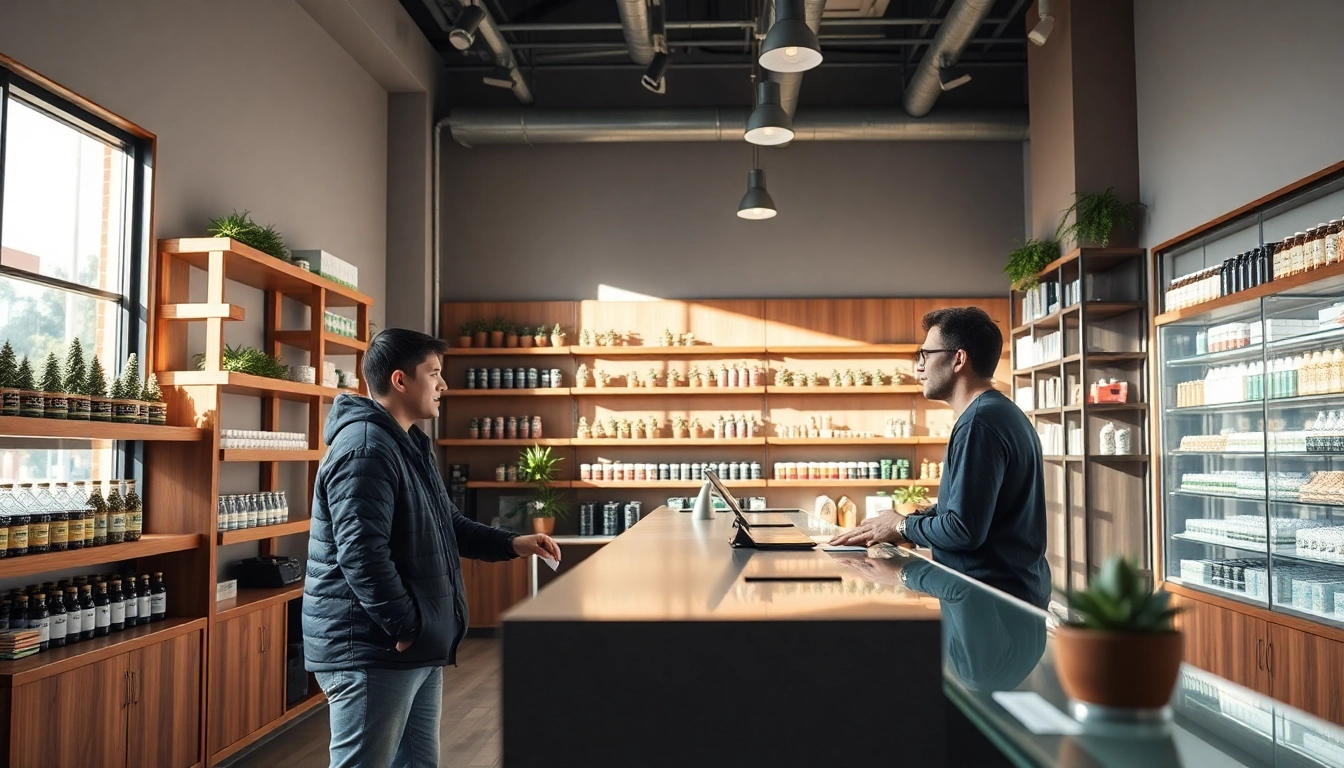 Shop high-quality cannabis products at our Weed Store with a welcoming atmosphere.