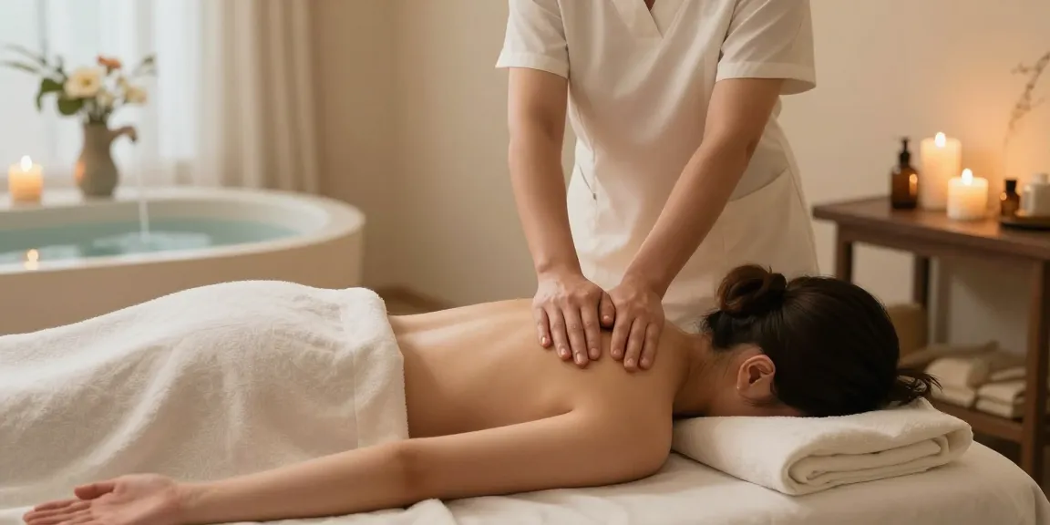Experience premium 구로마사지 in a tranquil wellness studio, with soothing ambiance and expert therapists.