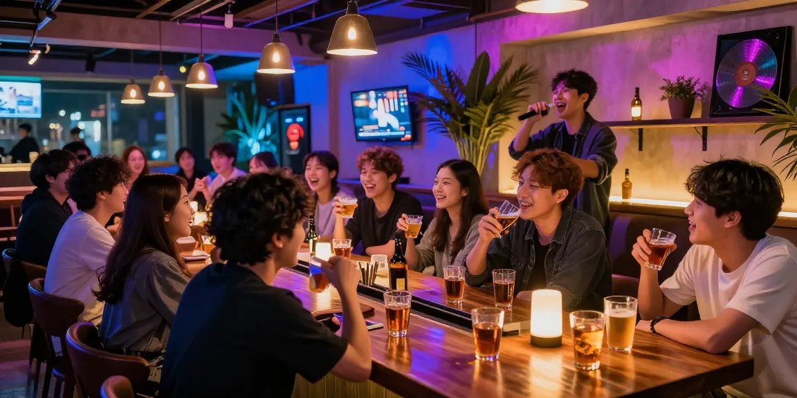 Jeju nightlife experience showcasing lively atmosphere and 제주도유흥 culture.