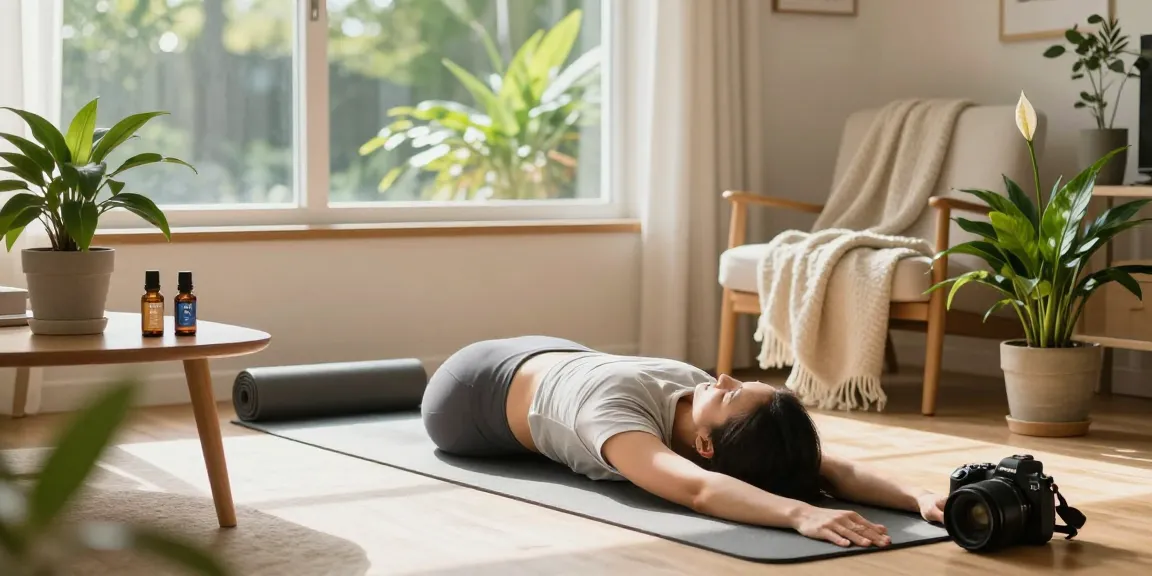 Wellness moment with CBD products at home - https://www.cbdnorth.co