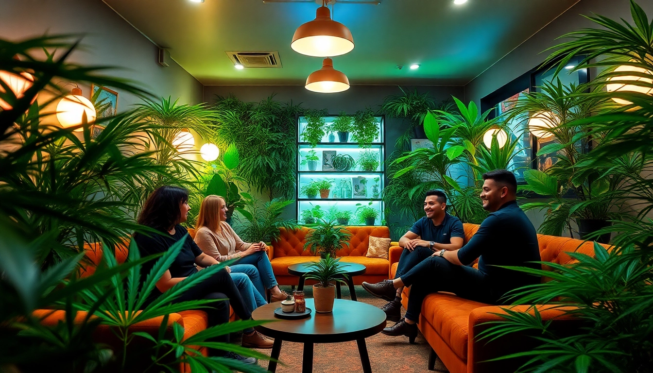 Join the vibrant community at a weed club madrid, offering relaxation and social interaction.