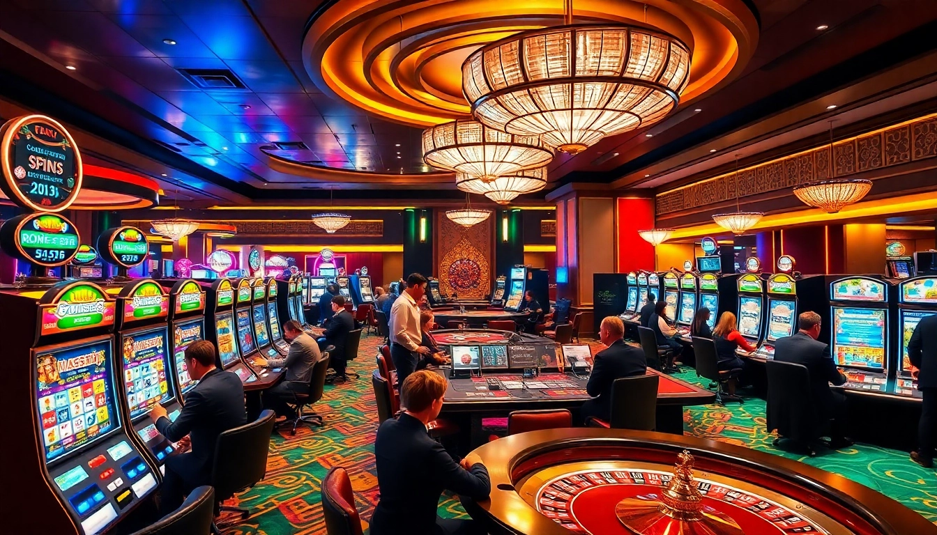 Experience the excitement of the casino with migration lawyer sydney amidst vibrant gaming tables.