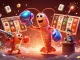 Experience the vibrant excitement of wong-toto with lively 3D gambling elements and colorful characters.